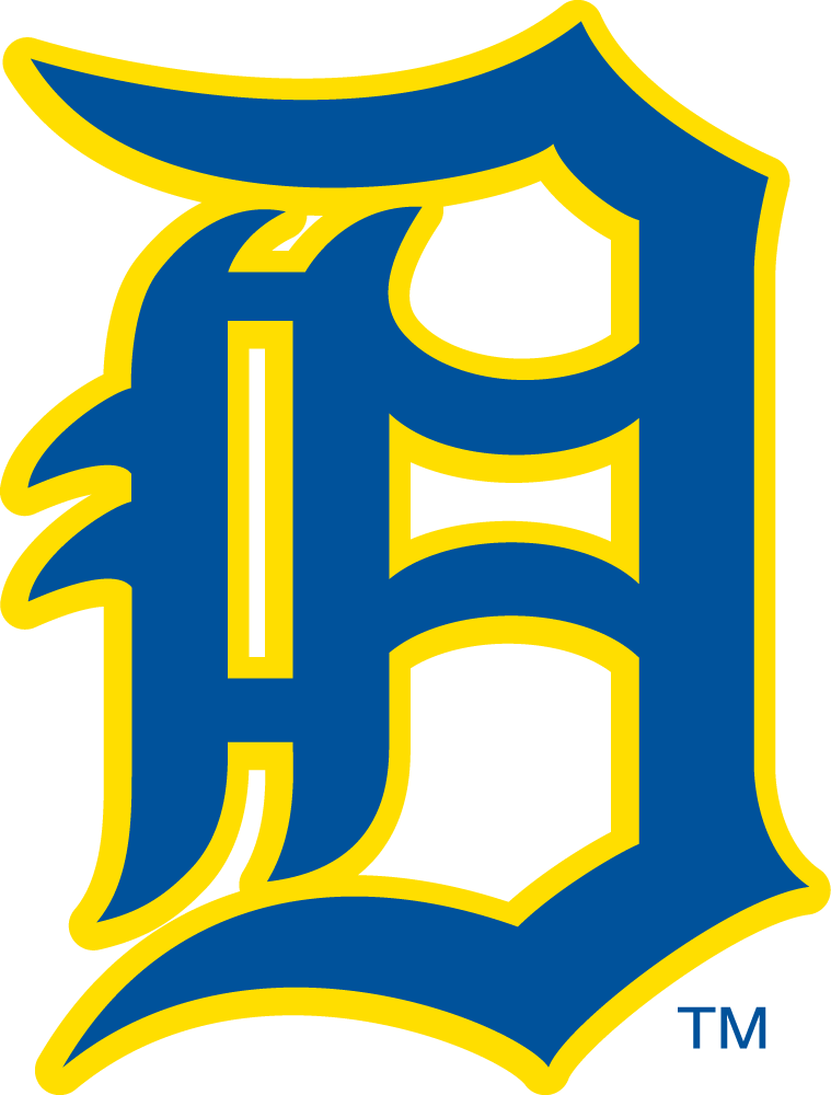 Delaware Blue Hens 1955-1966 Primary Logo iron on paper